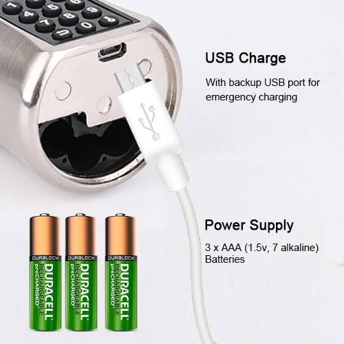 DIY Smart Cylinder Door Lock – Keyless WiFi Electronic Replacement Lock with Double Security Design - Image 2