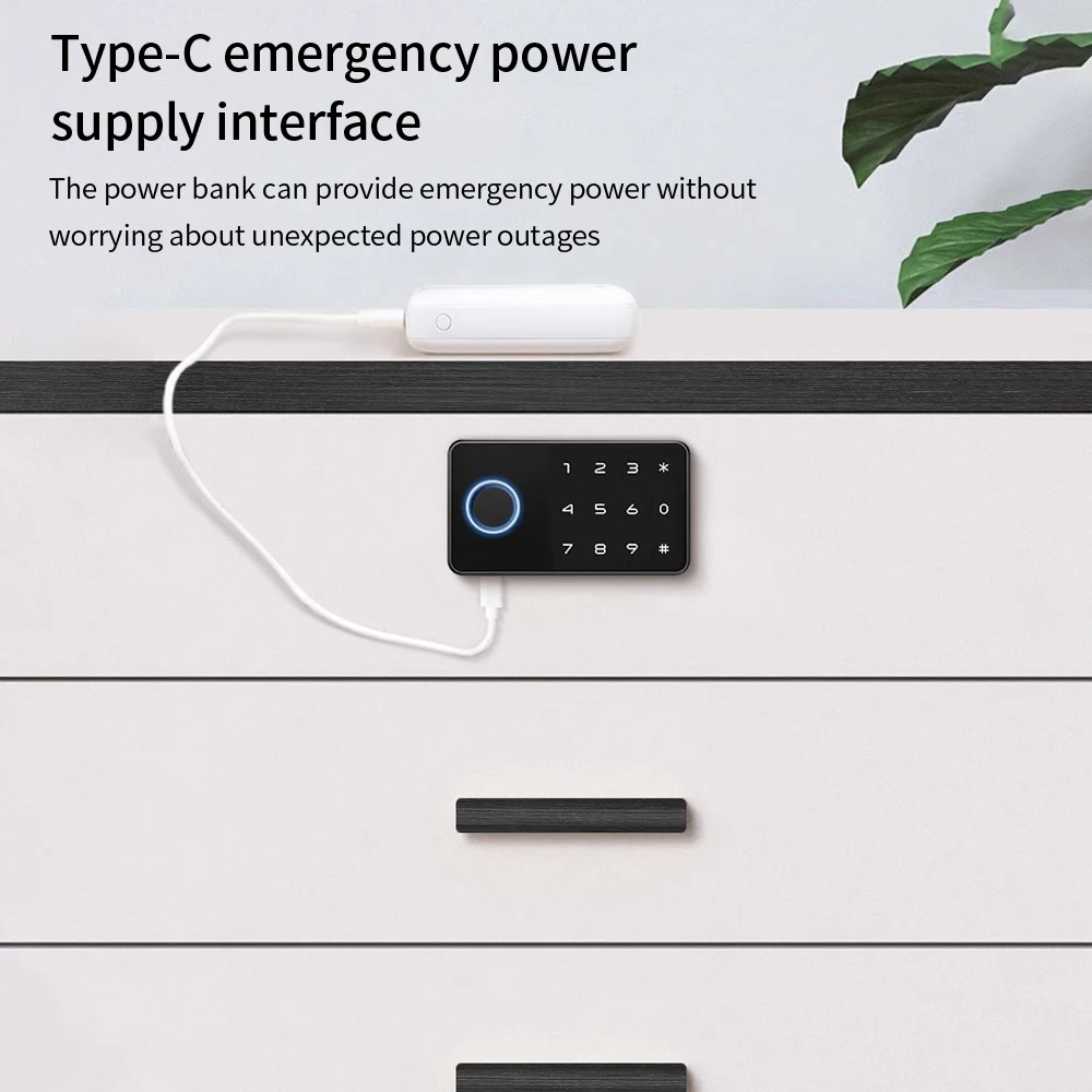 Smart Safety Fingerprint Lock for Cabinets and Drawers – Child Protection Security Lock with App Remote Unlock - Image 6