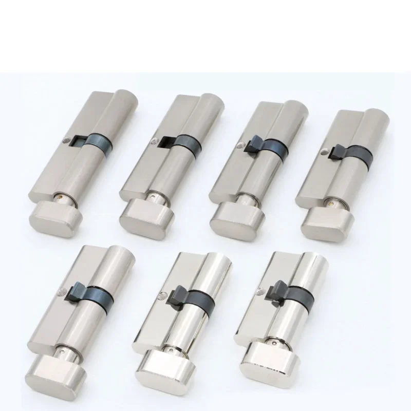 Adjustable Brass Lock Cylinder – Security Copper Key Lock for Interior Bedroom and Living Room Doors - Image 4