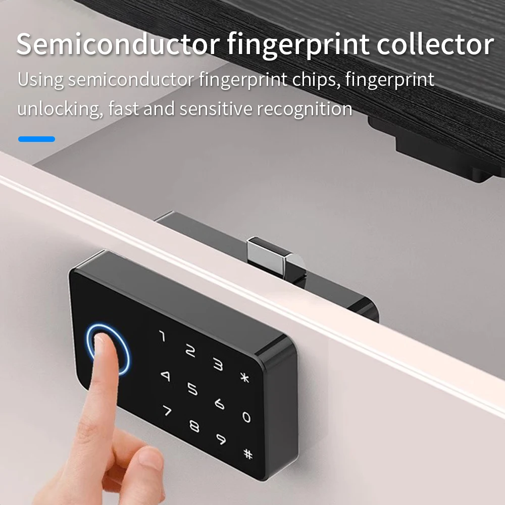 Smart Safety Fingerprint Lock for Cabinets and Drawers – Child Protection Security Lock with App Remote Unlock - Image 3